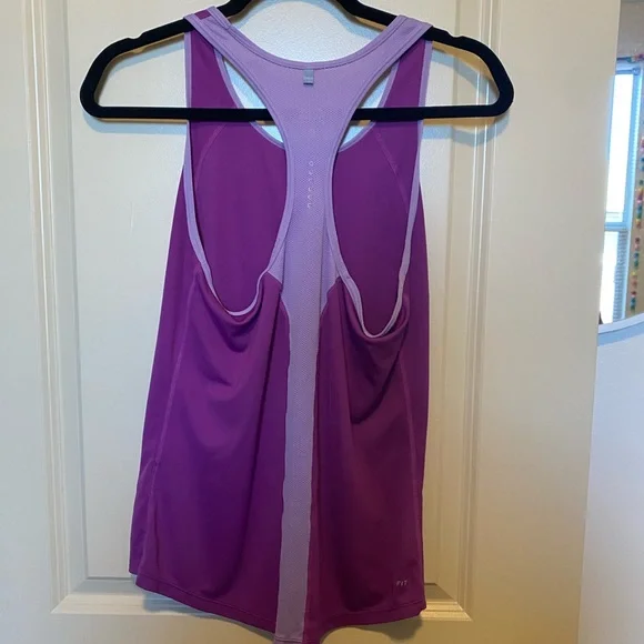 NIKE dry-fit purple running tank top - Picture 4 of 6